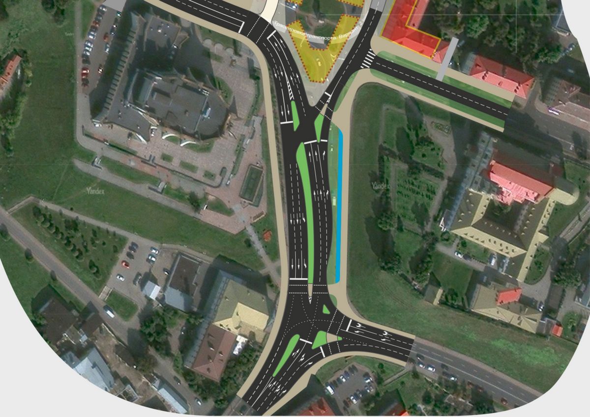 Таким вы не узнаете центр Гродно – план пешеходных улиц и новая магистраль вдоль Городничанки