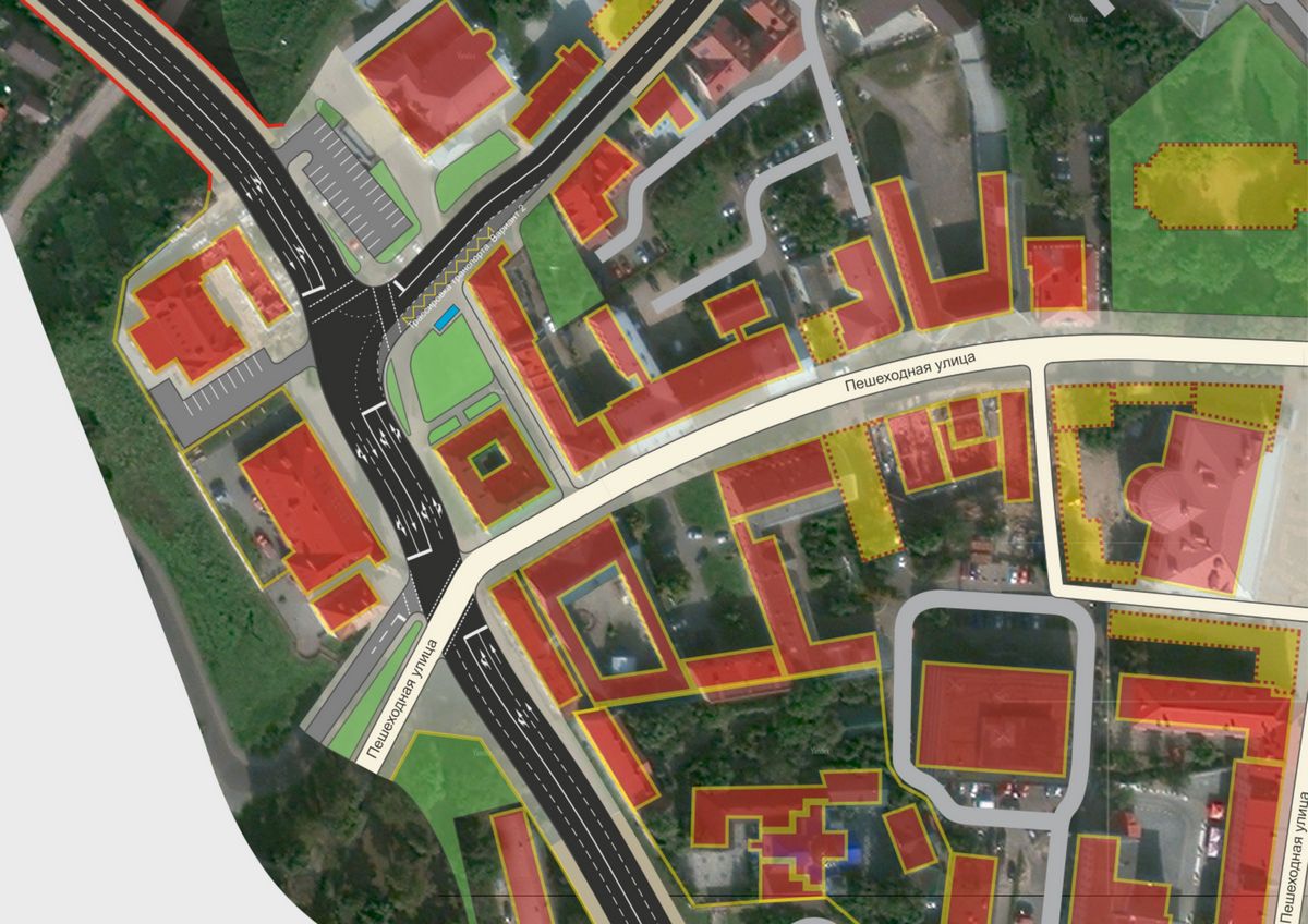 Таким вы не узнаете центр Гродно – план пешеходных улиц и новая магистраль вдоль Городничанки