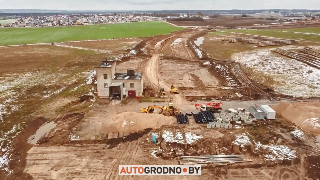 Продоление улицы Дзержинского и улицы Лапенковской в Гродно