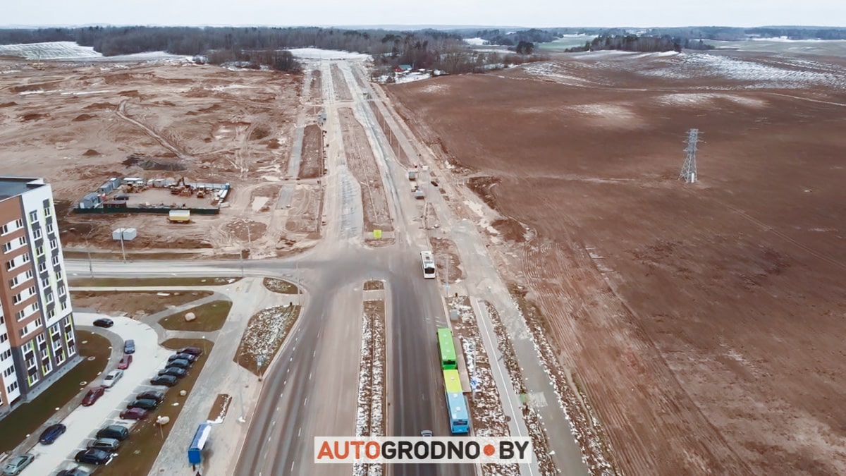 Проспект Курловича в Гродно