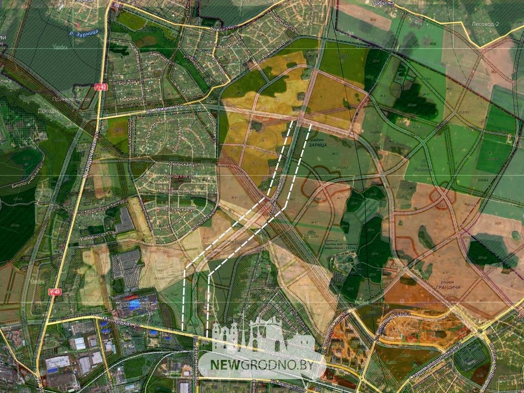 Улицу Дзержинского продлевают. Уже начались работы