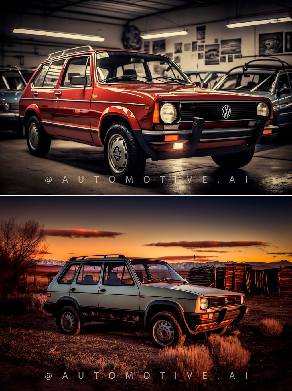 Как бы выглядел VW Tiguan, если бы его начали выпускать 80 лет назад?