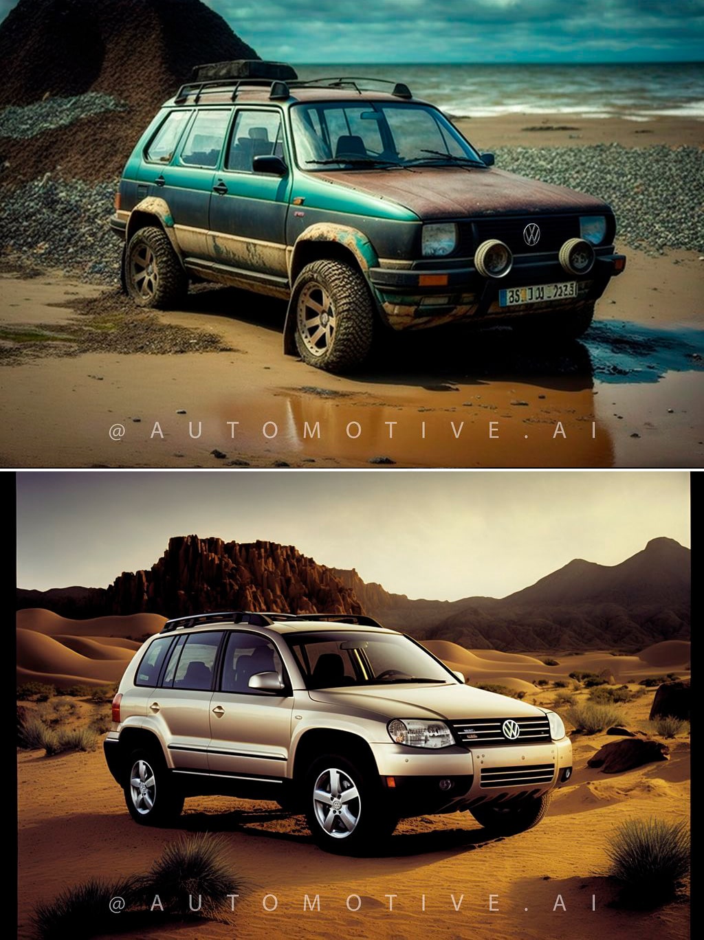 Как бы выглядел VW Tiguan, если бы его начали выпускать 80 лет назад?