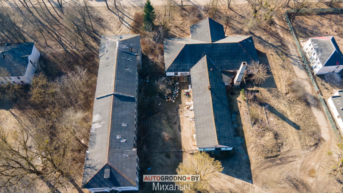 Микрорайон дома на месте воинской части на Фолюше в Гродно