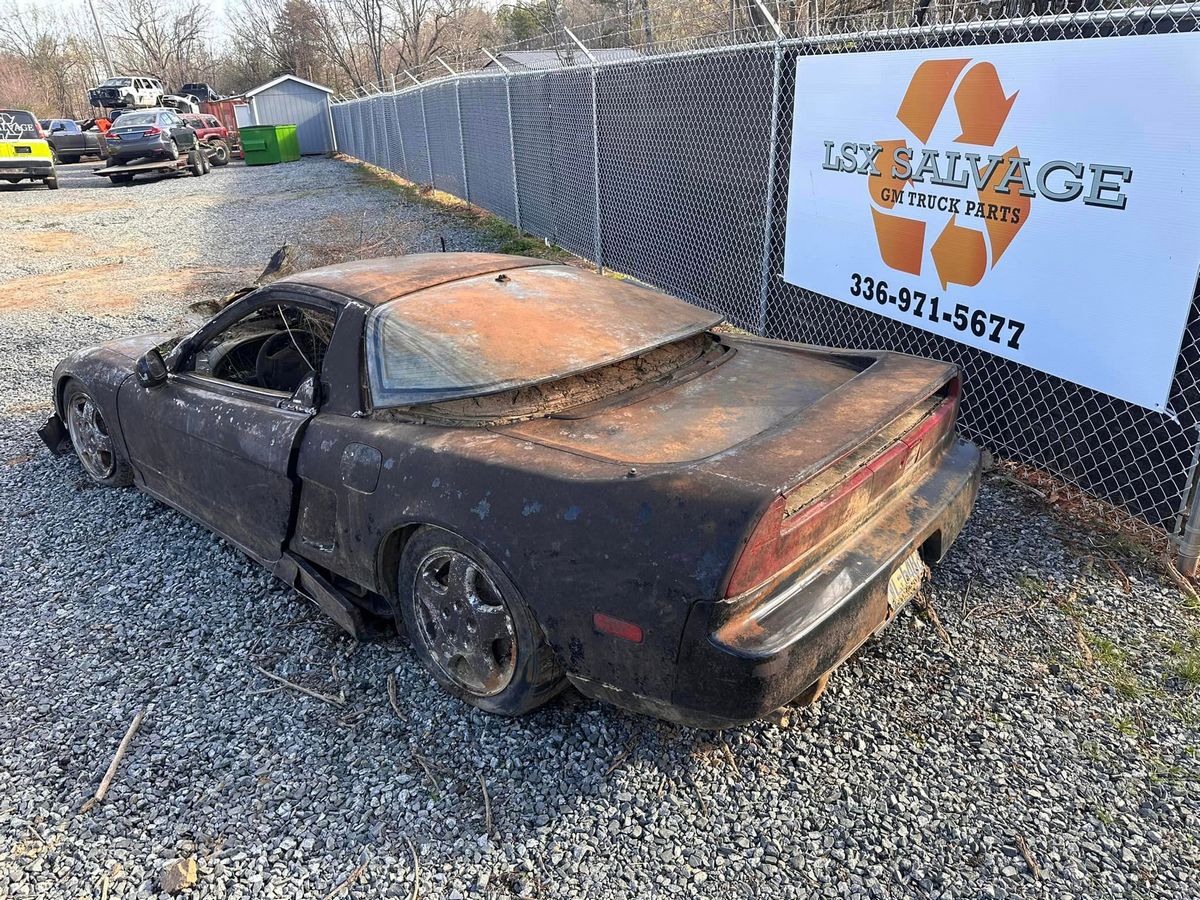 honda nsx пролежала в воде 15 лет