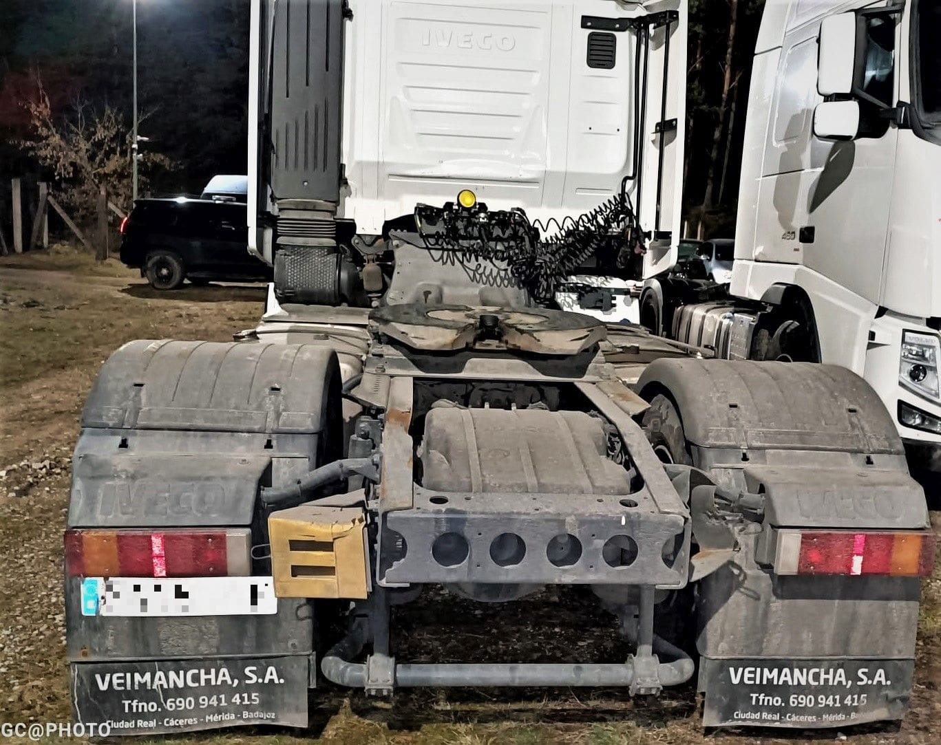 В Испании угнали фуру IVECO, а через 2 недели ее уже пытались ввезти в Беларусь