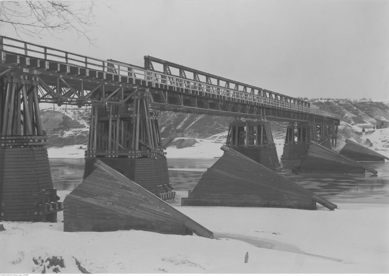 Красный мост в Румлево Гродно