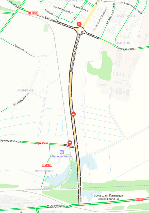 Фура разворот в Заболоти Гродно