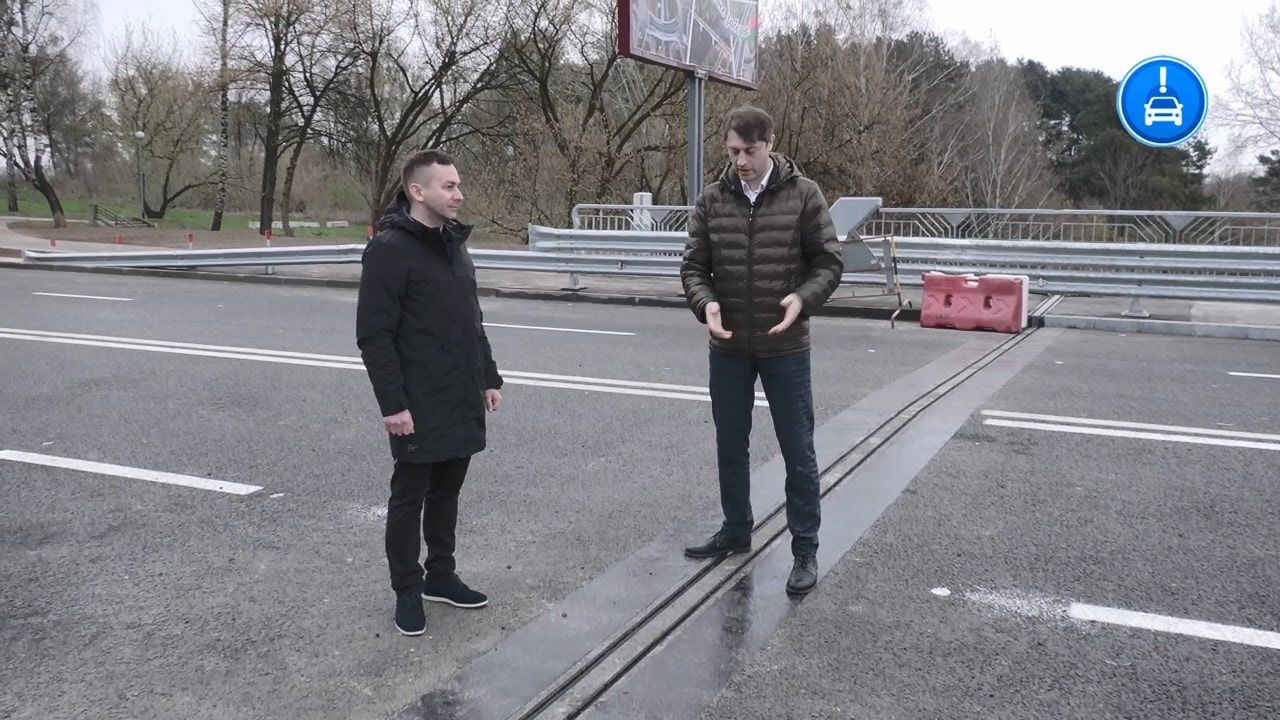 У Нового моста в Гродно изменили организацию движения. Изучаем