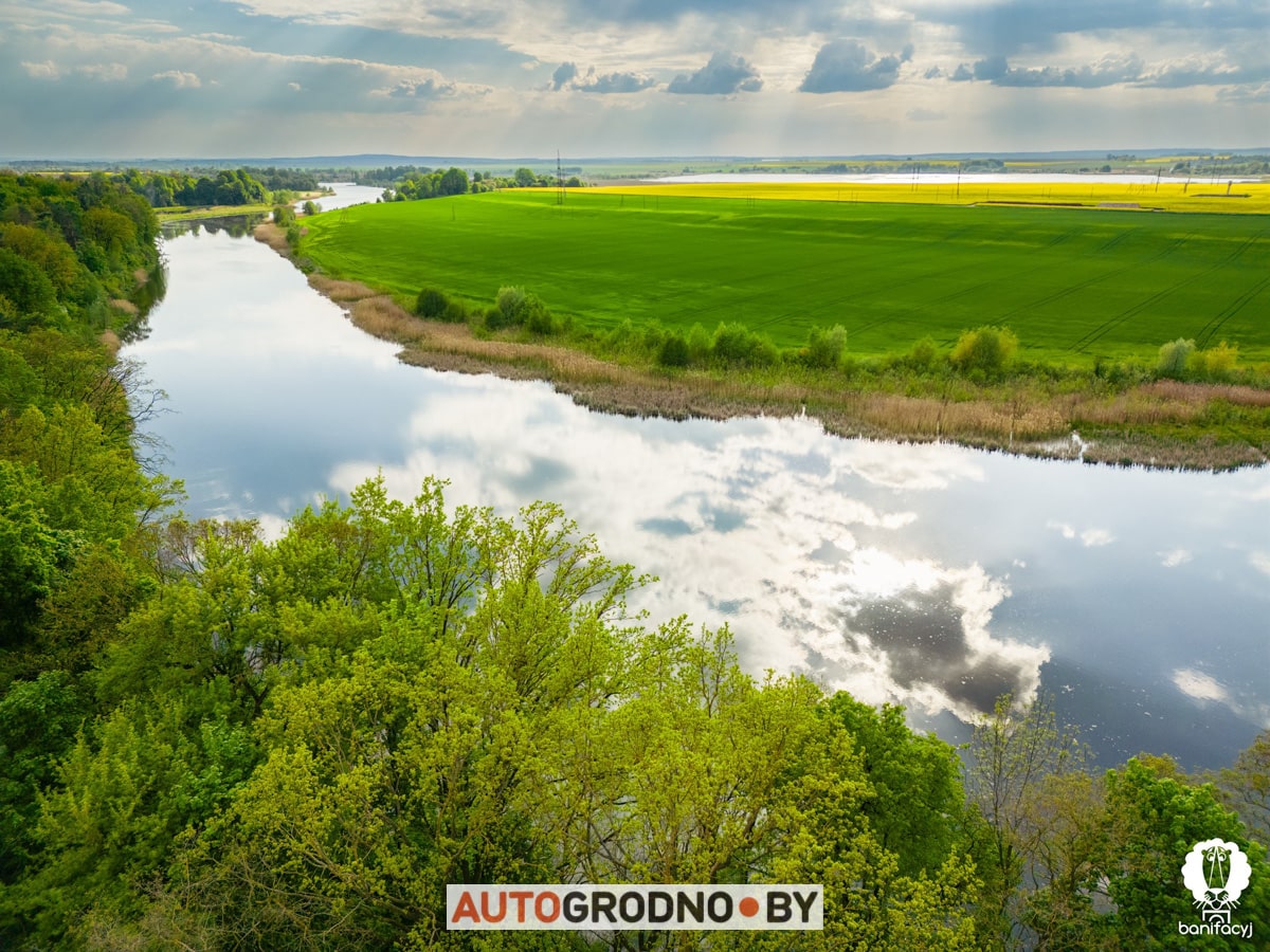 река Свислочь вблизи Немана