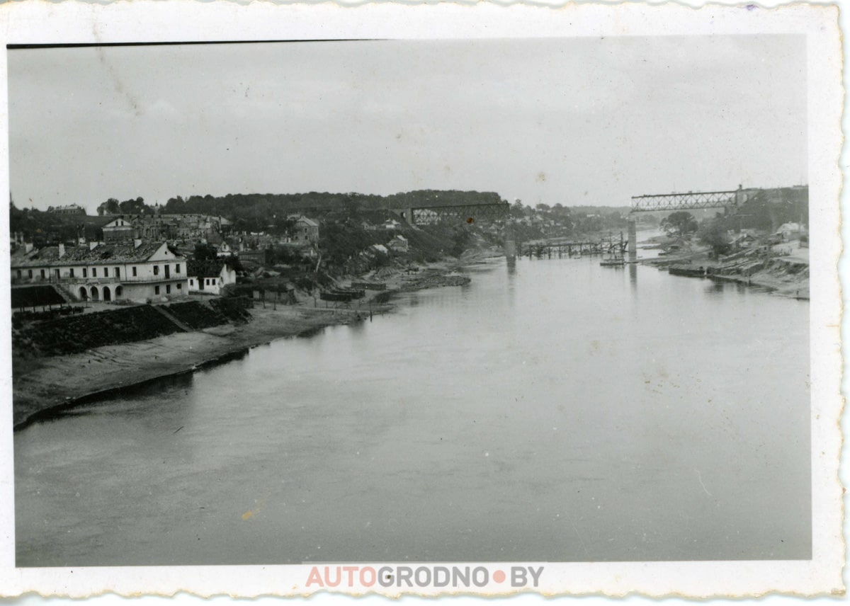 Военные фотографии Гродно 1941 - 1944 годы. Гродно во время войны