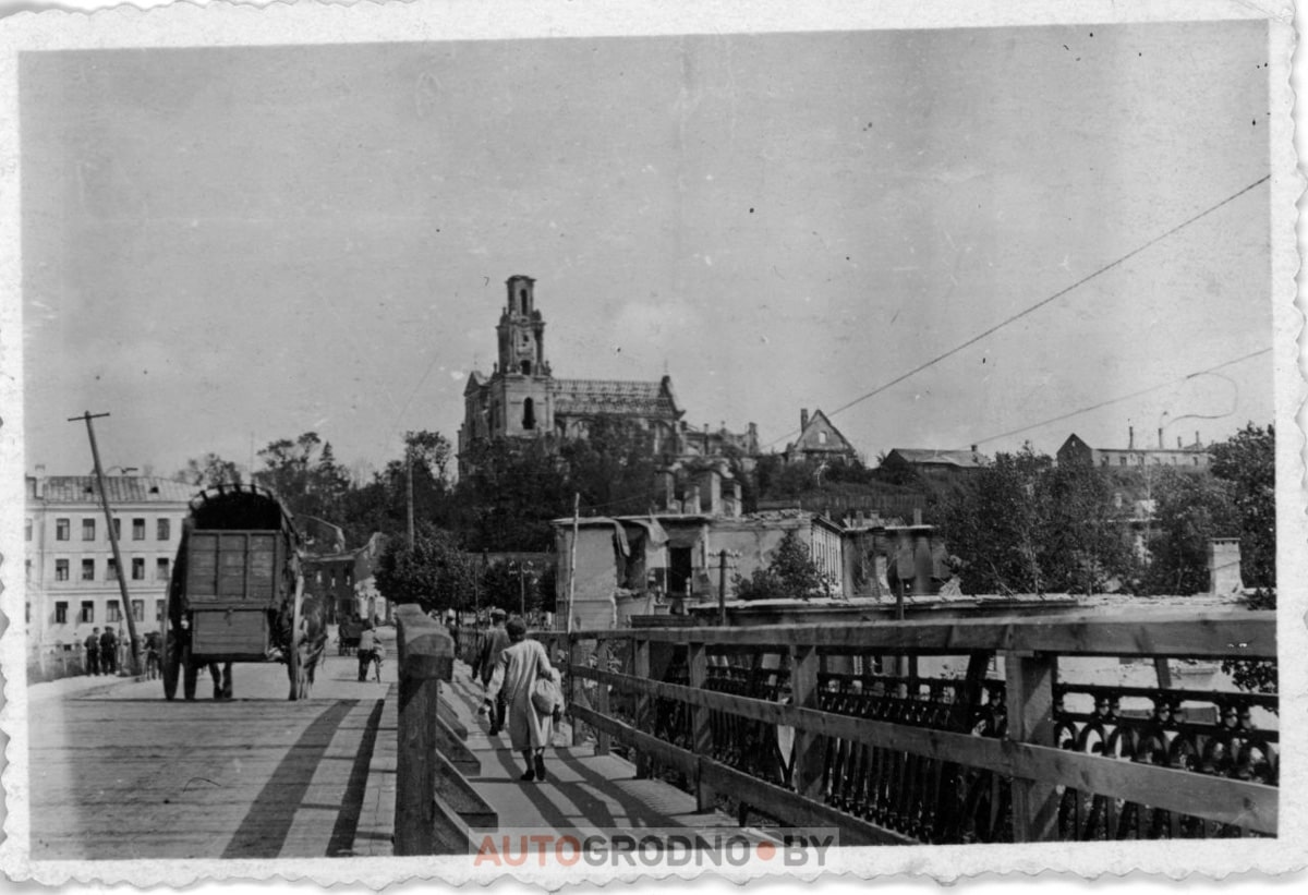 Военные фотографии Гродно 1941 - 1944 годы. Гродно во время войны