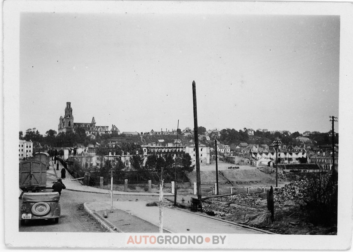 Военные фотографии Гродно 1941 - 1944 годы. Гродно во время войны