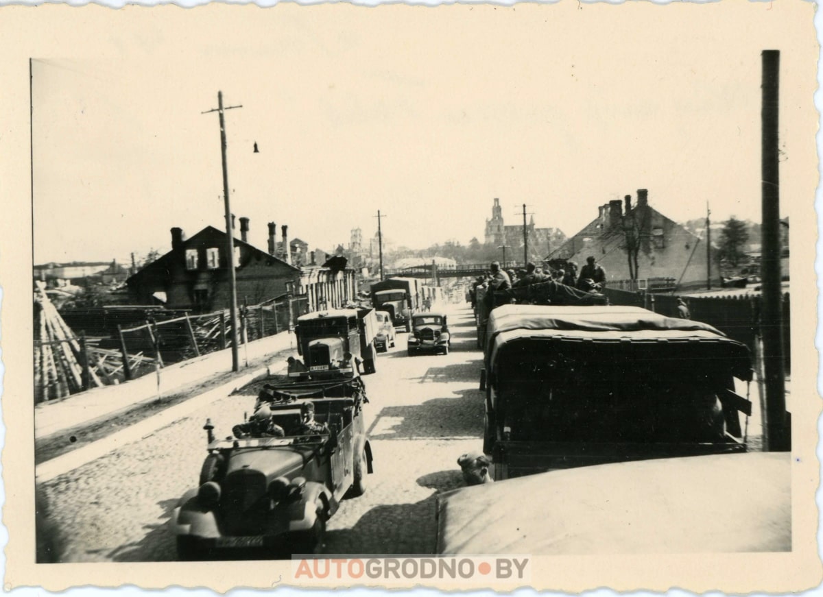 Военные фотографии Гродно 1941 - 1944 годы. Гродно во время войны