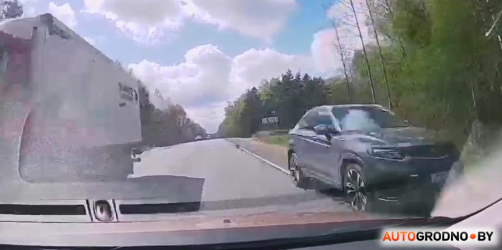 Опасный обгон Псков Россия