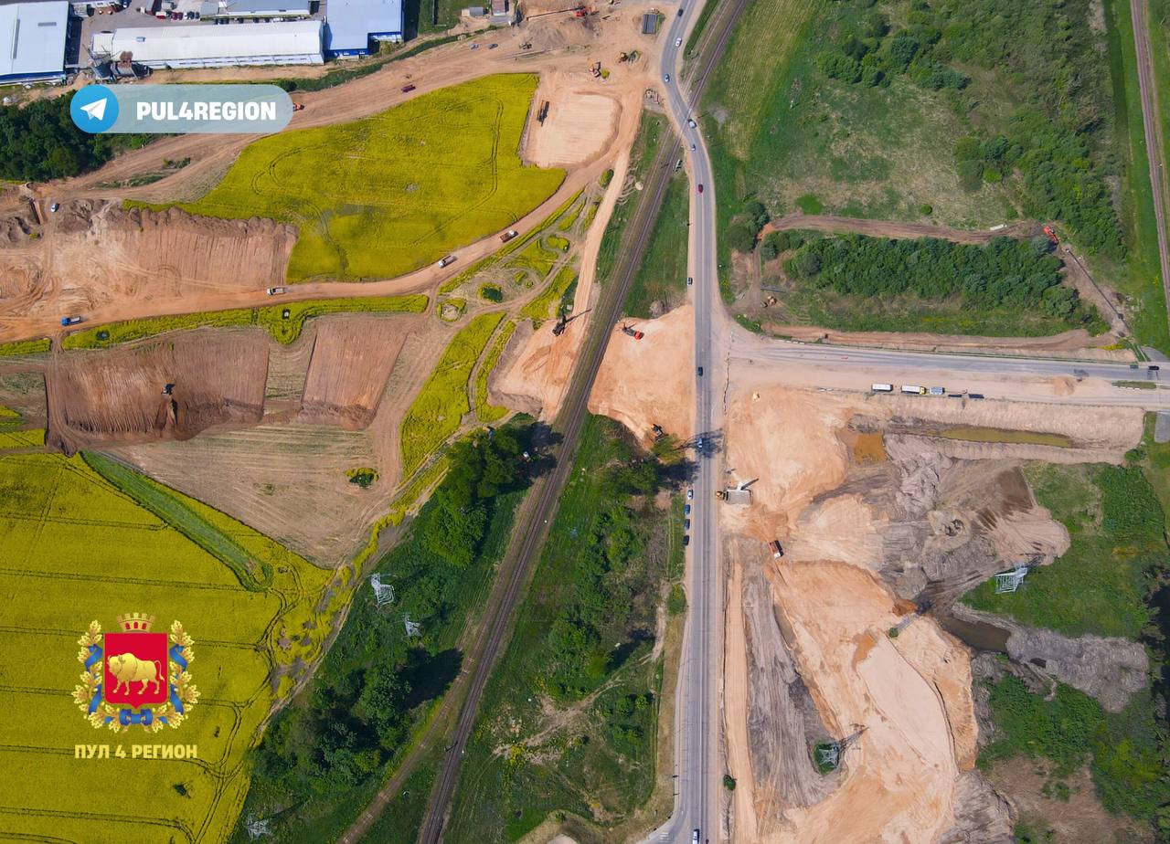 Строительство улицы Притыцкого в Гродно 2023