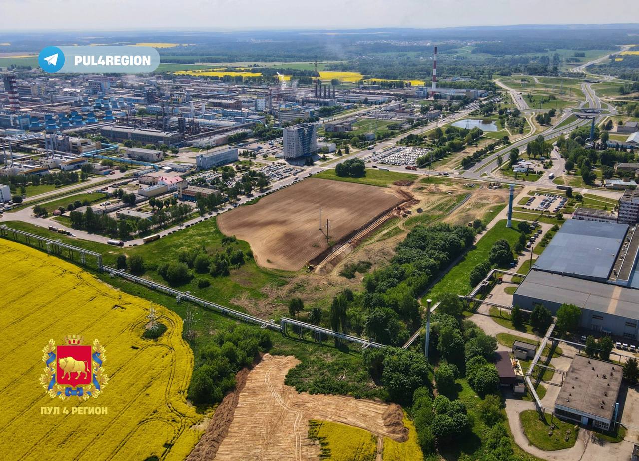 Строительство улицы Притыцкого в Гродно 2023