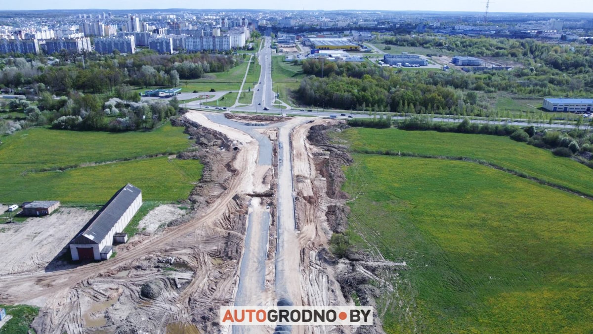 Продление улицы Дзержинского в Гродно