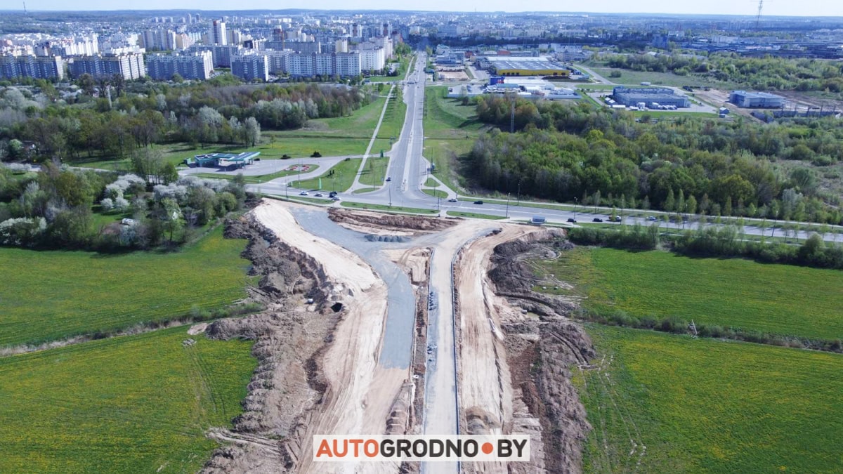 Продление улицы Дзержинского в Гродно