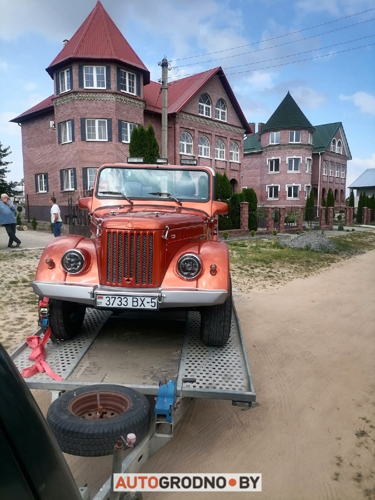 Белорусы поставил в ГАЗ 69 двигатель V6