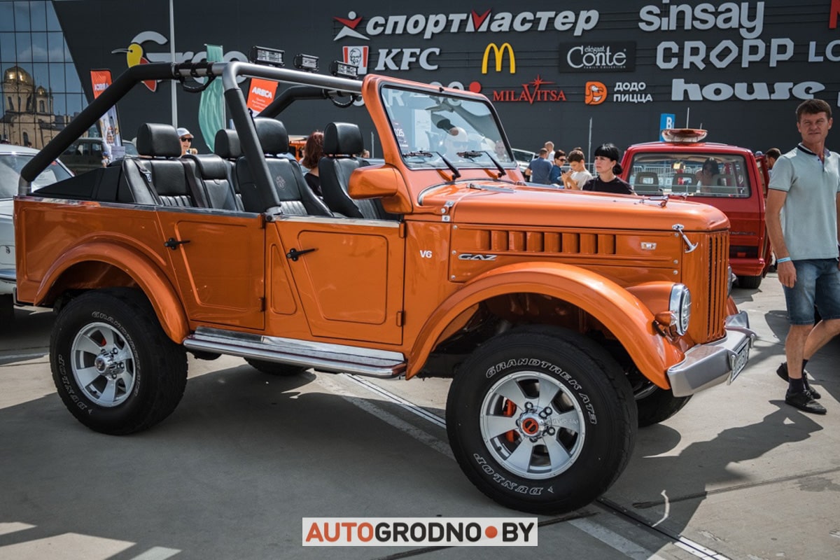 Белорусы поставил в ГАЗ 69 двигатель V6