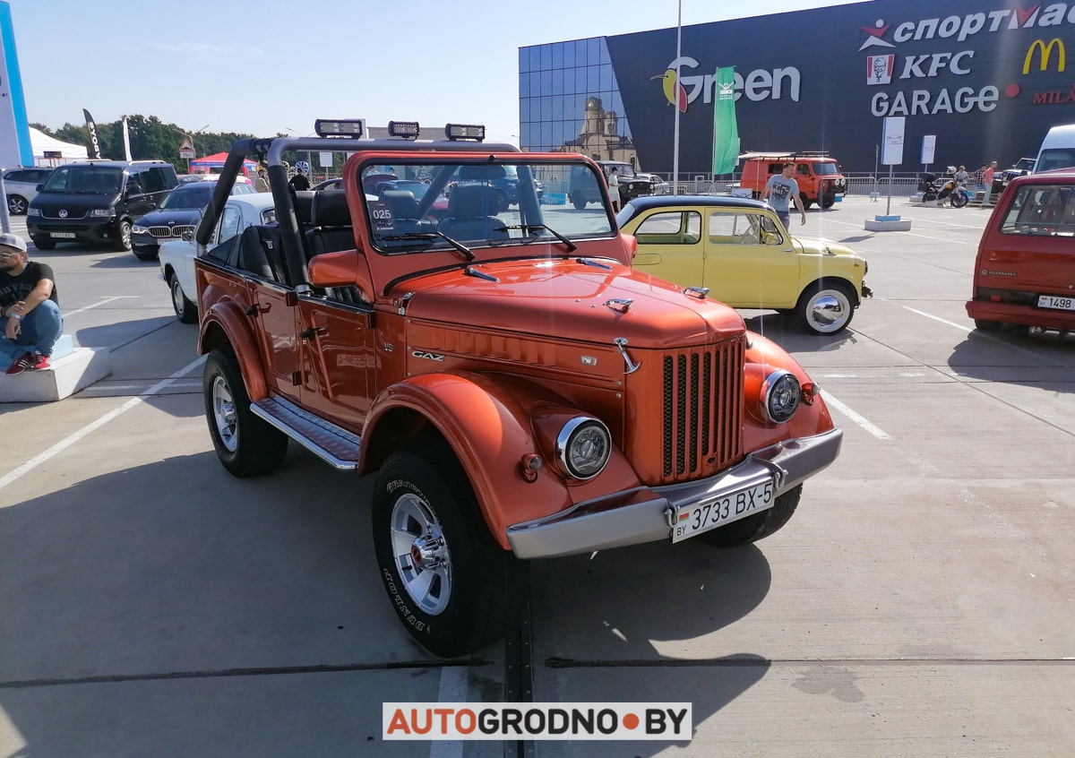 Белорусы поставил в ГАЗ 69 двигатель V6