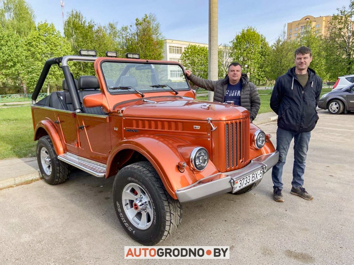 Белорусы поставил в ГАЗ 69 двигатель V6