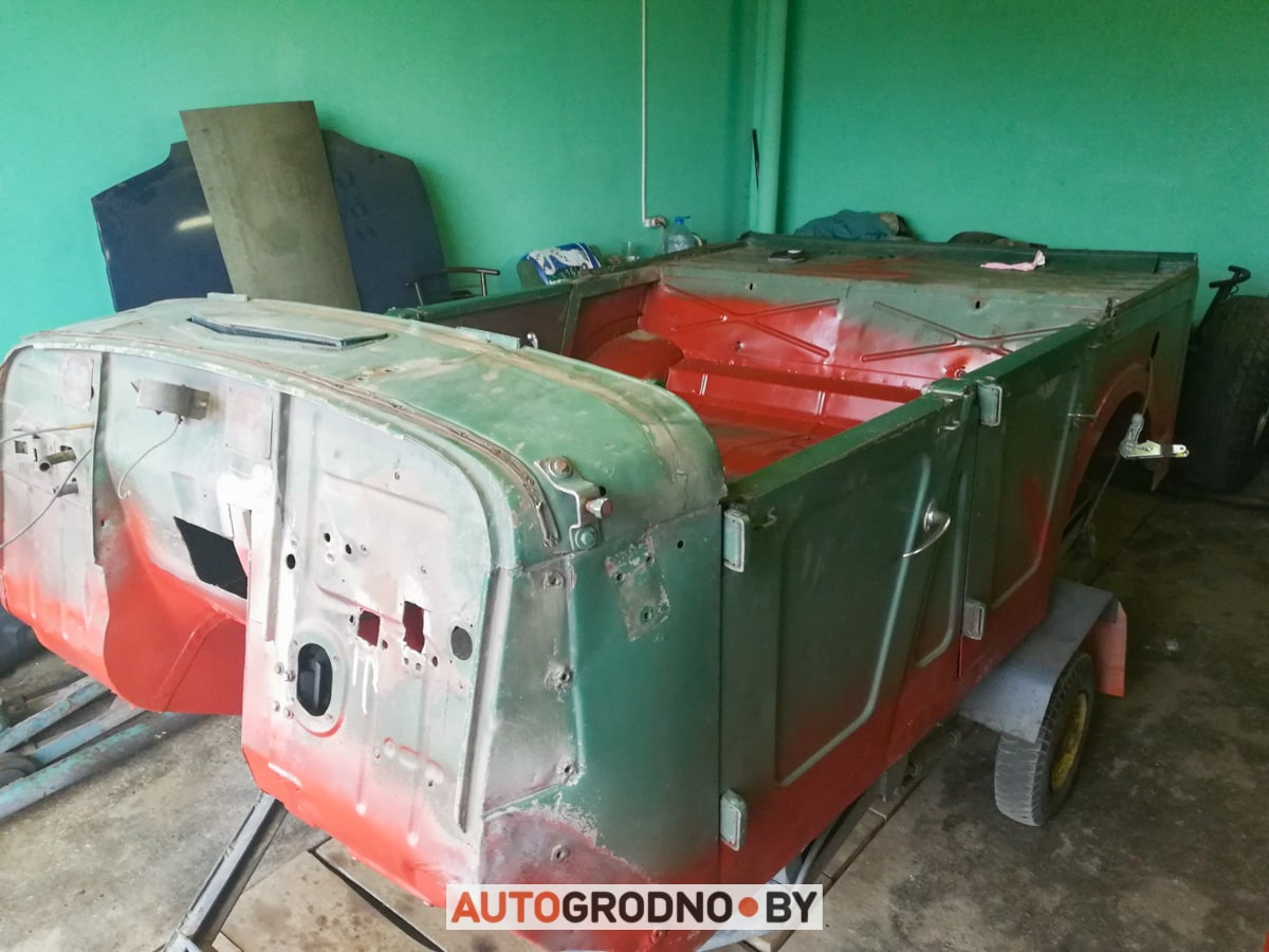 Белорусы поставил в ГАЗ 69 двигатель V6