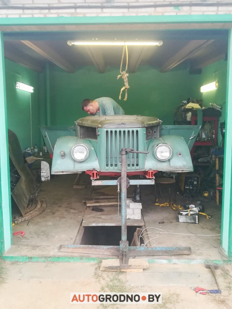 Белорусы поставил в ГАЗ 69 двигатель V6