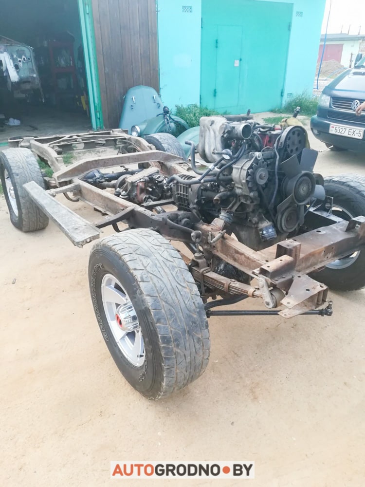 Белорусы поставил в ГАЗ 69 двигатель V6