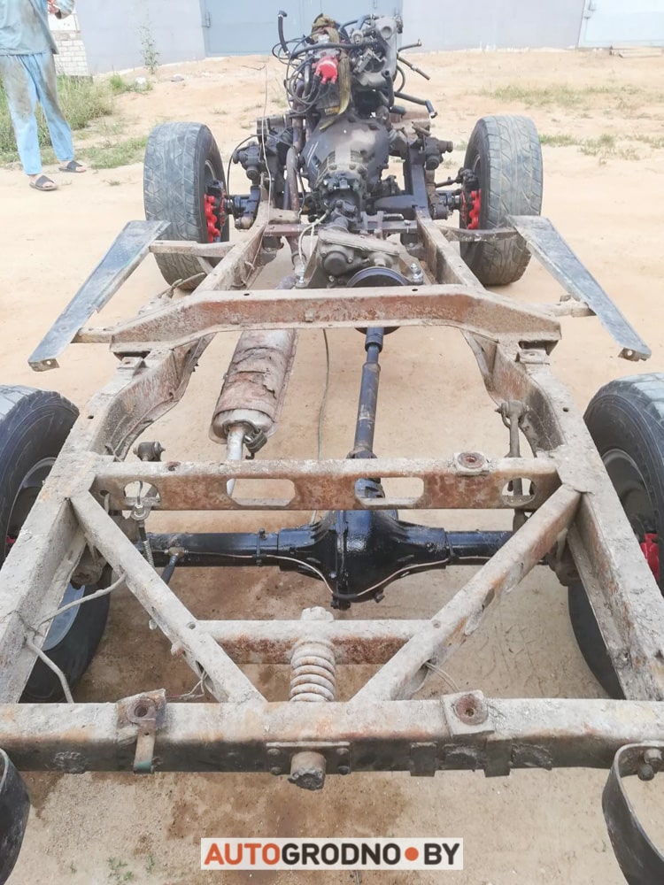 Белорусы поставил в ГАЗ 69 двигатель V6