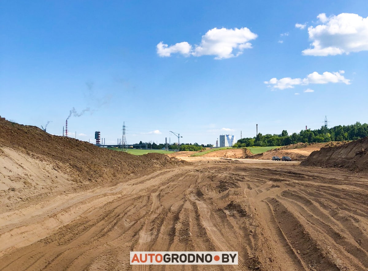 Как строят дорогу к АЗОТу 2023 - часть большого объездного кольца
