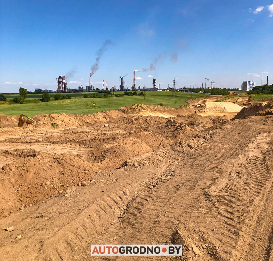 Как строят дорогу к АЗОТу 2023 - часть большого объездного кольца