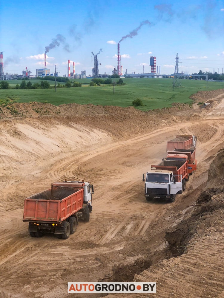 Как строят дорогу к АЗОТу 2023 - часть большого объездного кольца