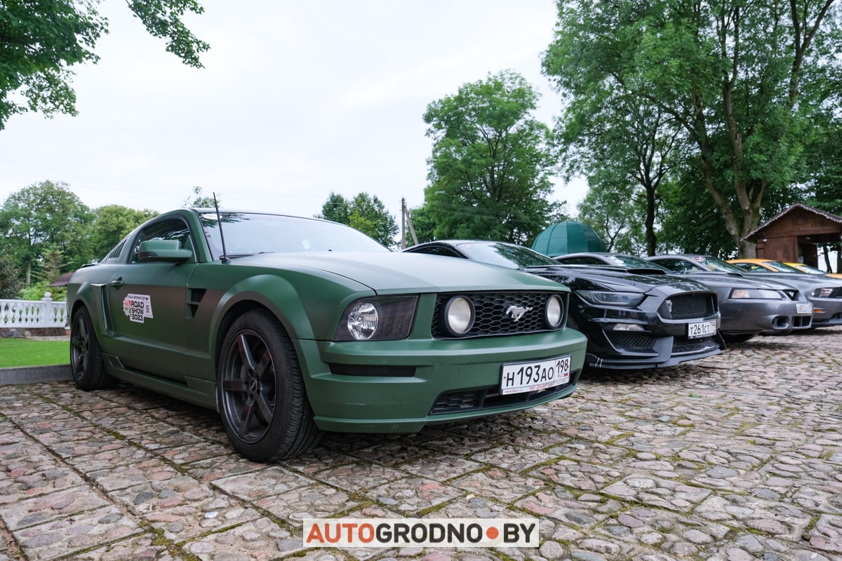 Мустанг клуб Россия - тур по Беларуси, Гродно