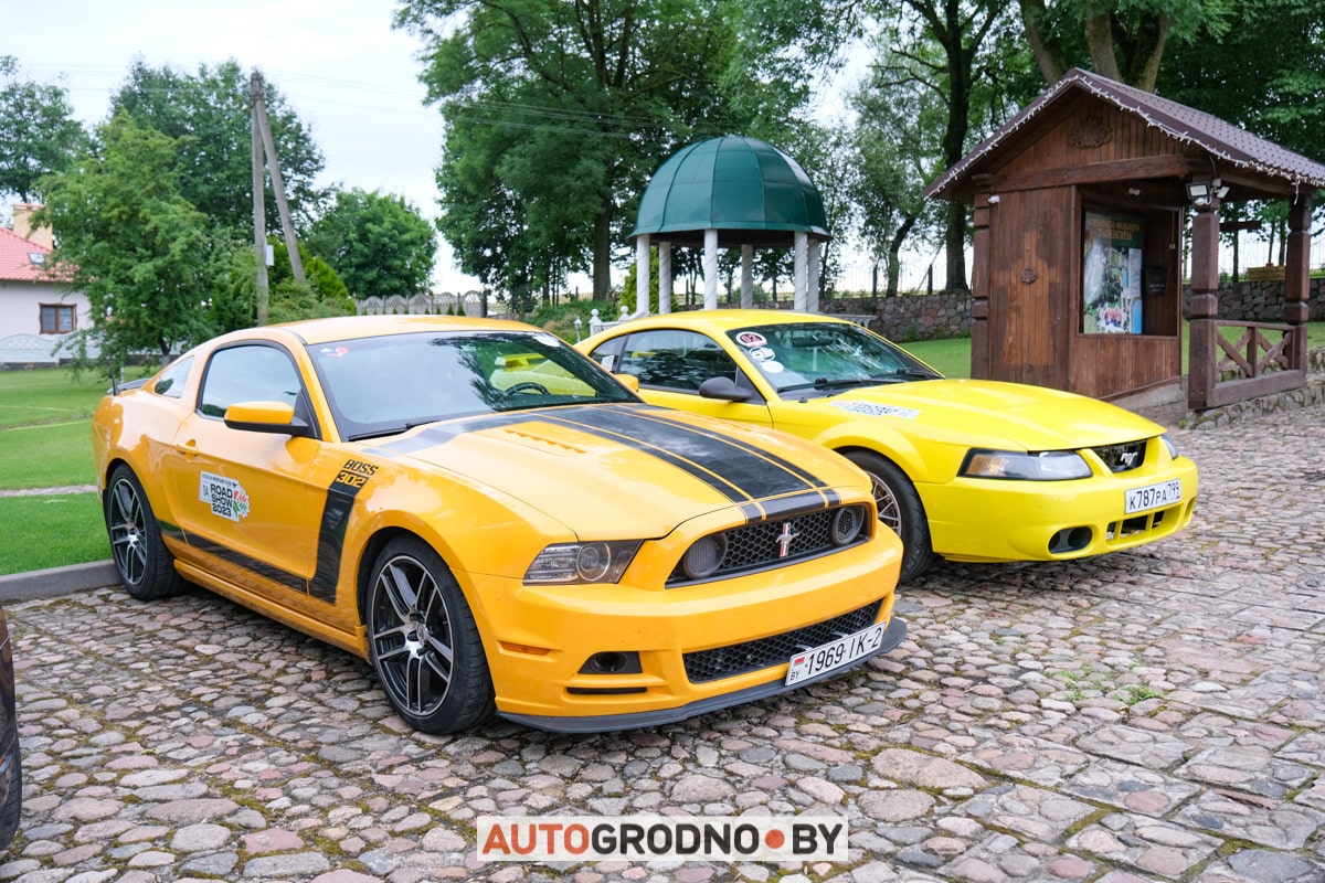 Мустанг клуб Россия - тур по Беларуси, Гродно