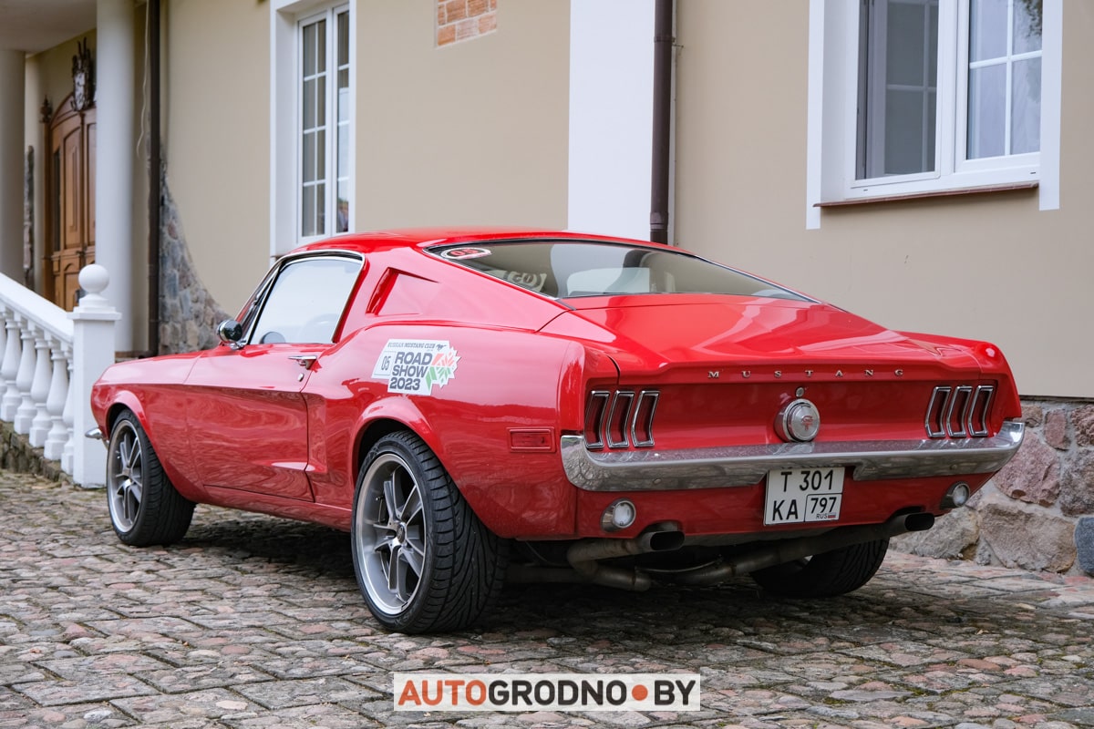 Мустанг клуб Россия - тур по Беларуси, Гродно