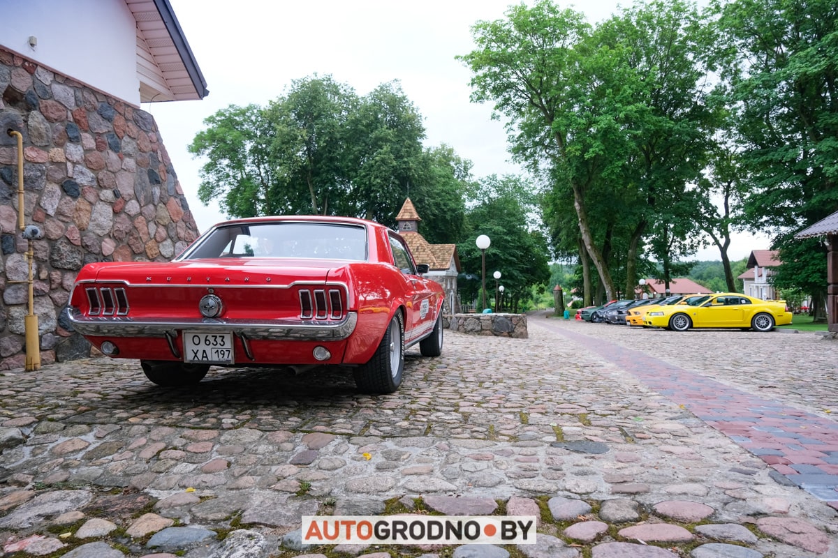 Мустанг клуб Россия - тур по Беларуси, Гродно