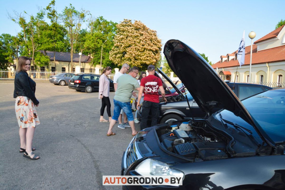 В Гродно встретились владельцы Volkswagen клуб Гродно