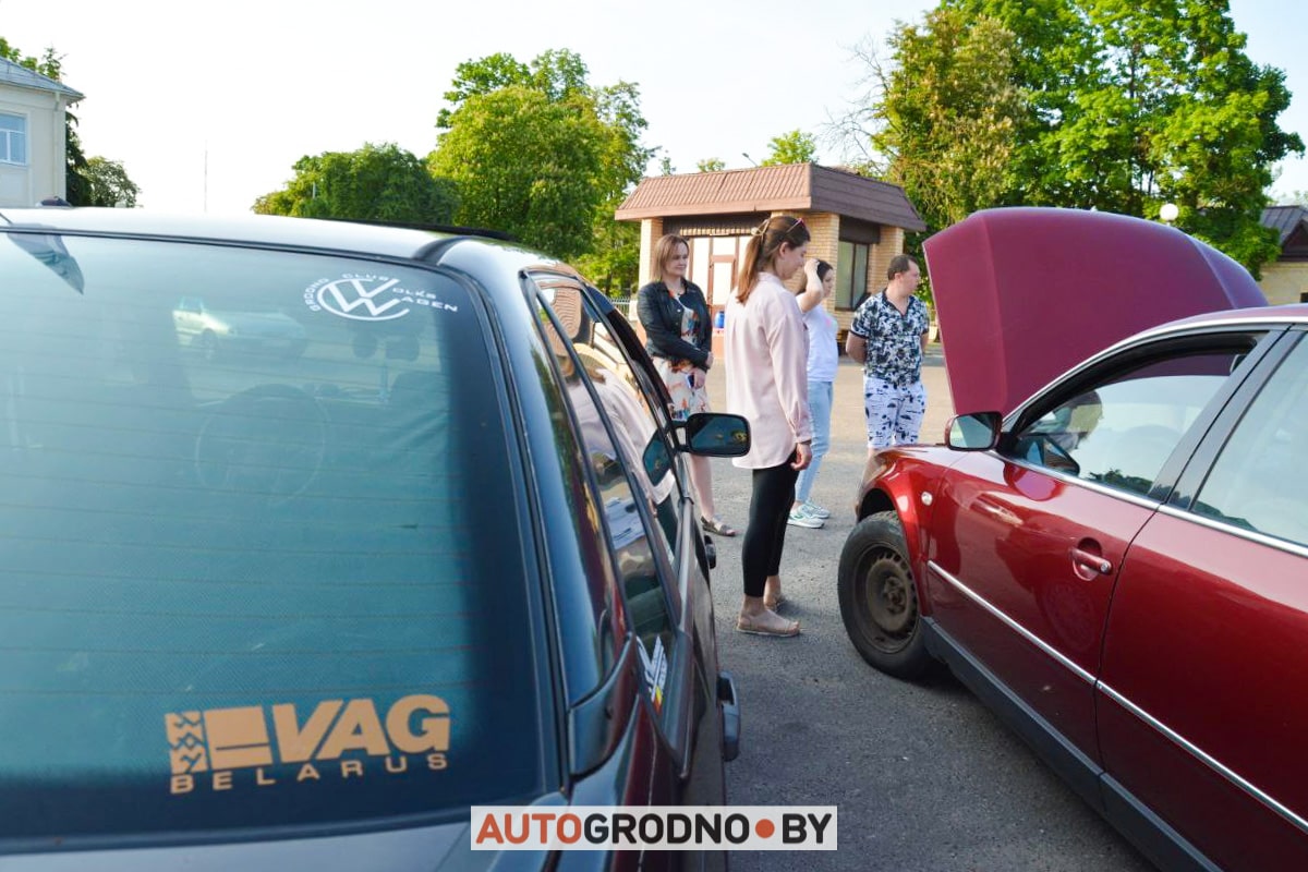 В Гродно встретились владельцы Volkswagen клуб Гродно