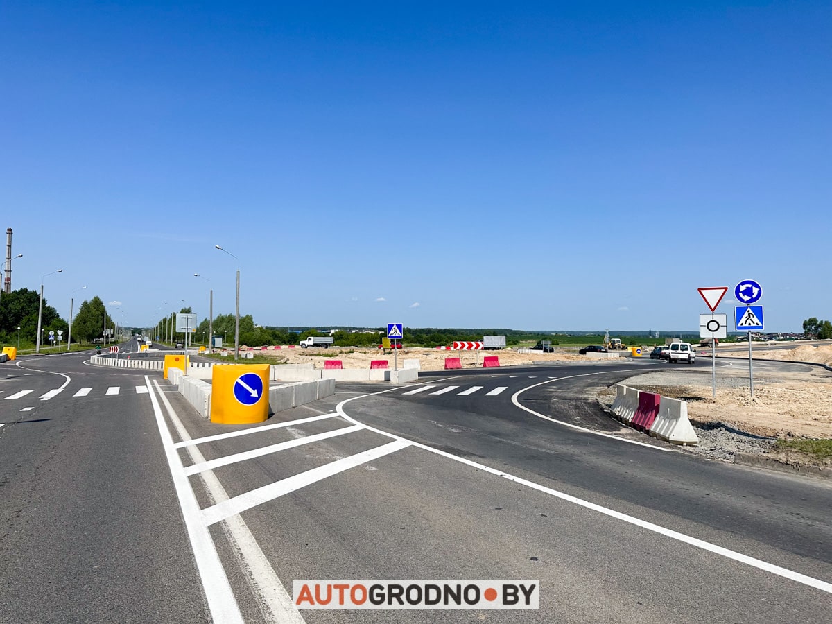 kolco dzerzhinskogoВстречайте! В Гродно построили и открыли новое кольцо