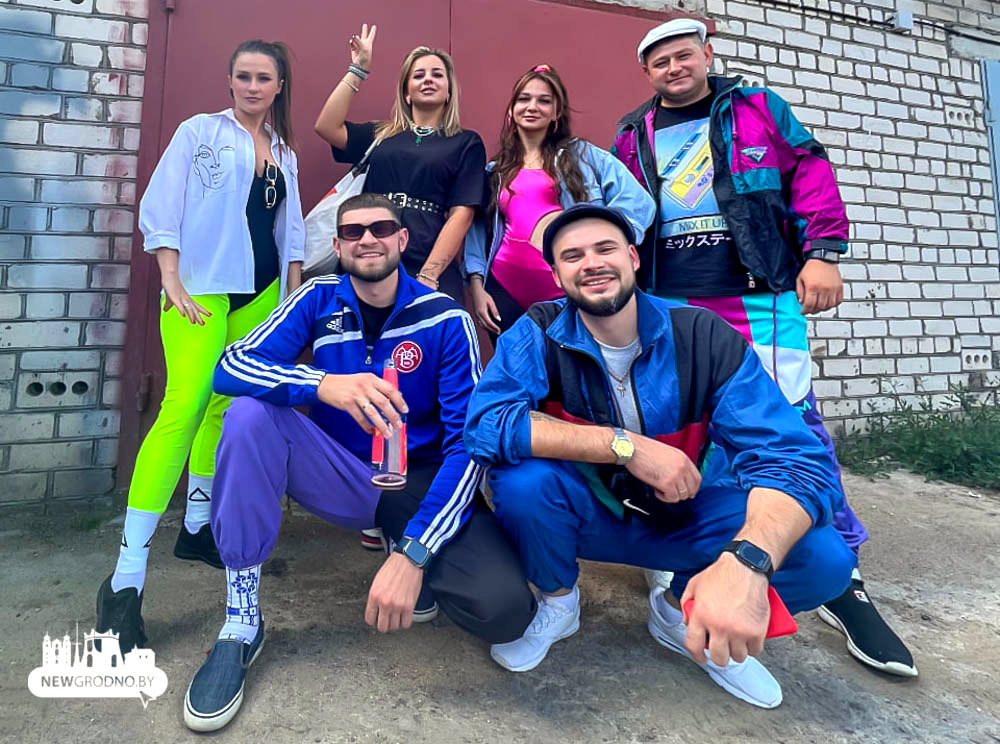 Свадьба в стиле 90-х в Волковыске