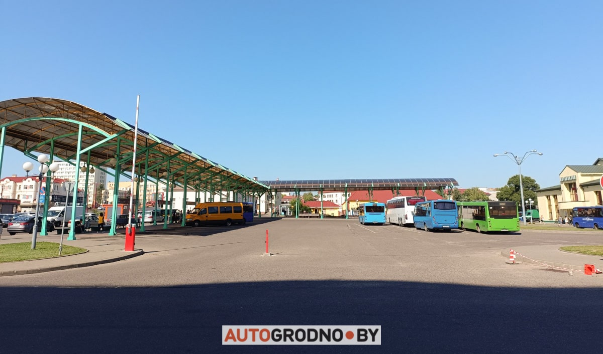 У автовокзала Гродно ПОЛНОСТЬЮ изменили организацию движения. Схема