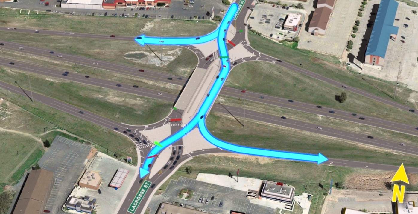 Гениальная дорожная развязка в США