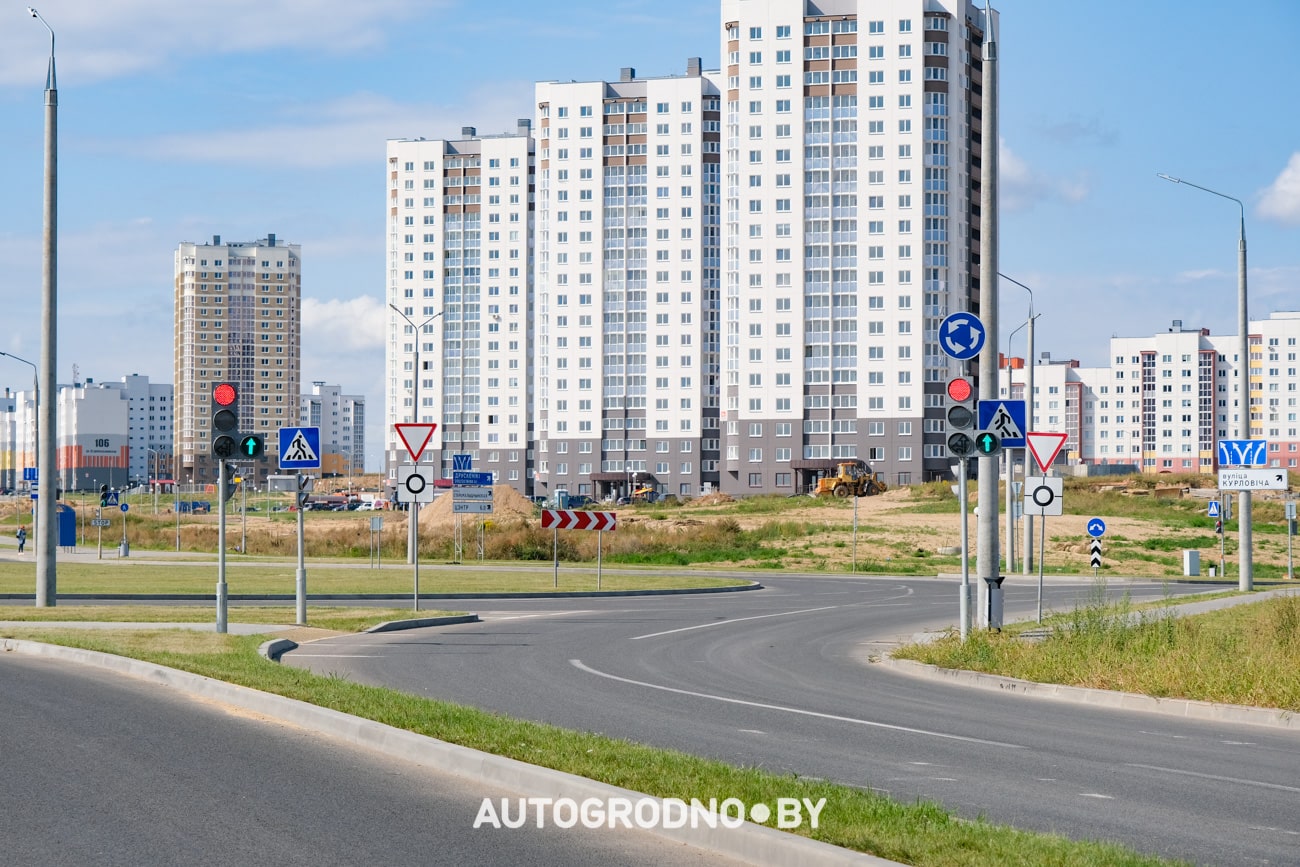 Кольцо Грандичи Гродно светофоры