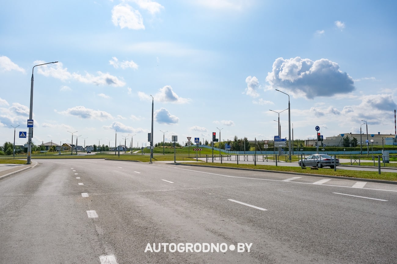 Кольцо Грандичи Гродно светофоры