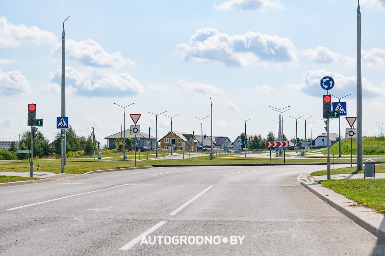 Кольцо Грандичи Гродно светофоры