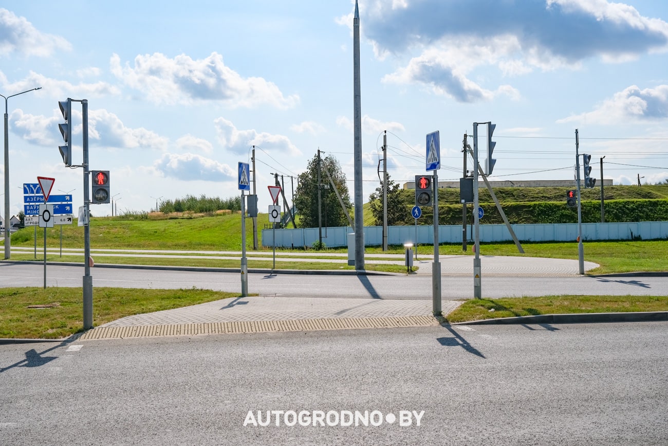 Кольцо Грандичи Гродно светофоры