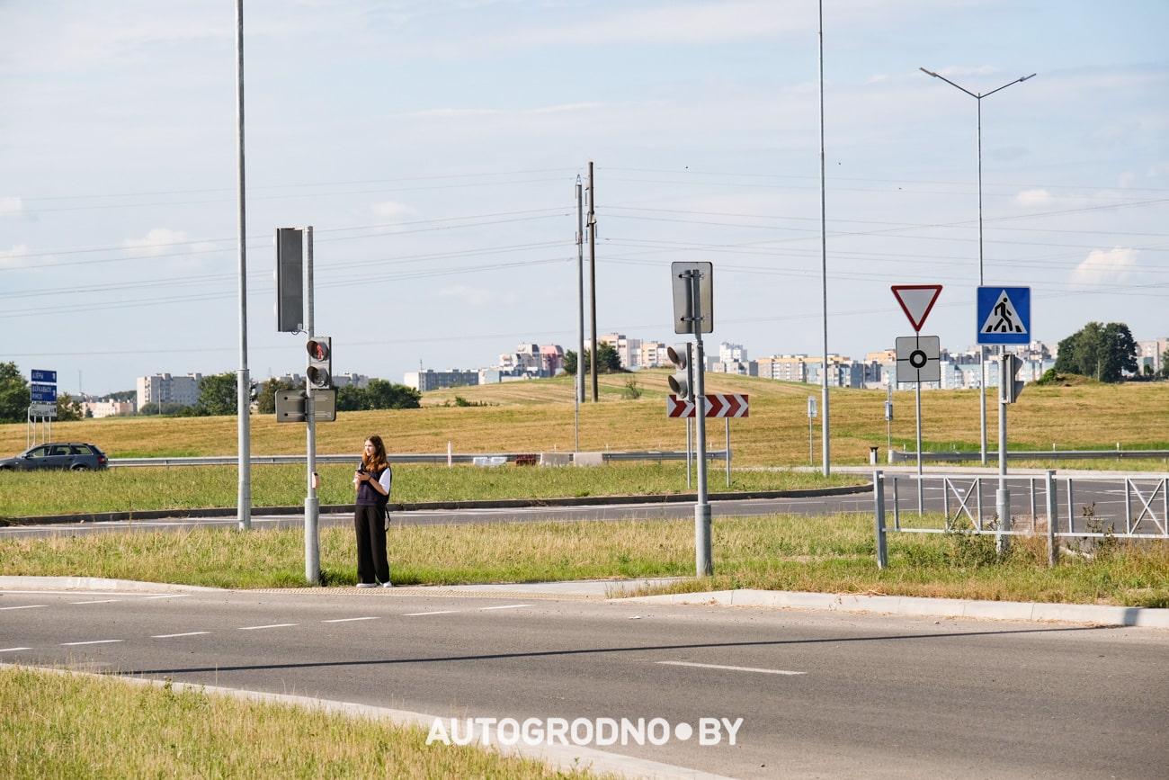 Кольцо Заболоть Гродно светофоры