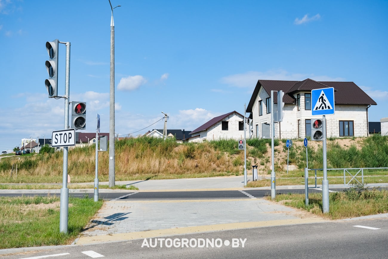 Кольцо Заболоть Гродно светофоры
